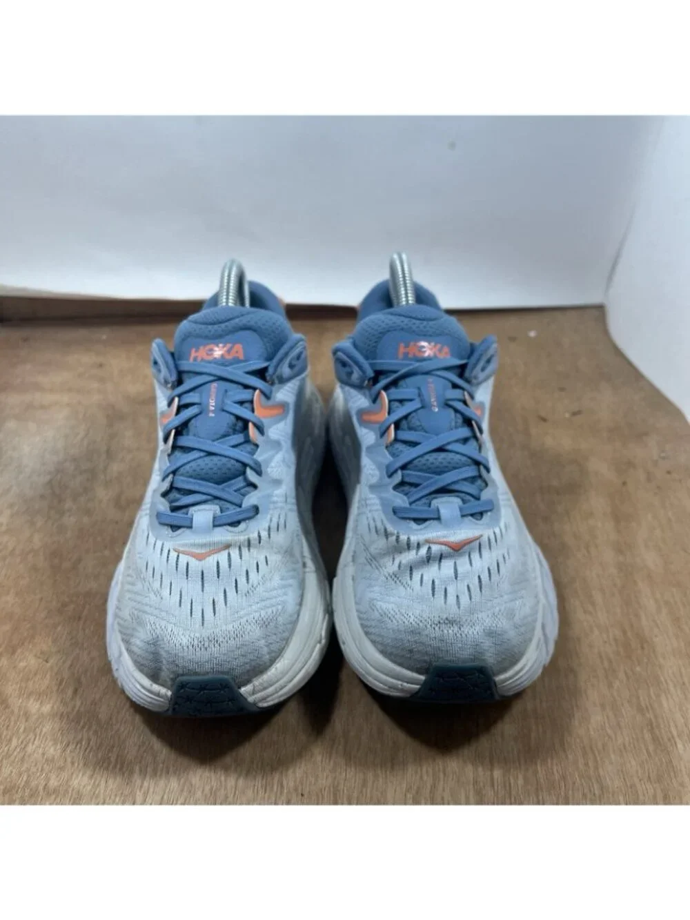 Hoka One One Gaviota 4 Women's Size 8 D Wide Blue Running Sneakers